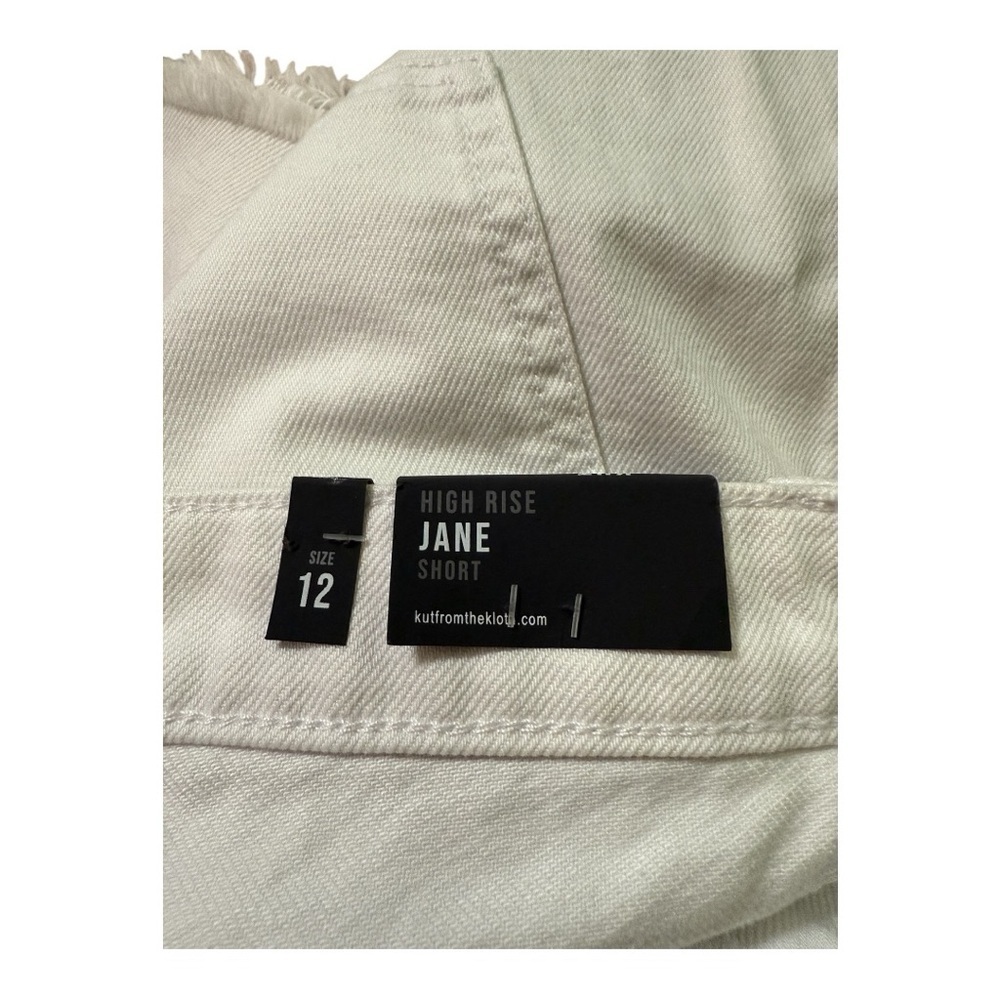 KUT from the Kloth Jane High Rise Cutoff Shorts – Size 12 - Picture 6 of 8